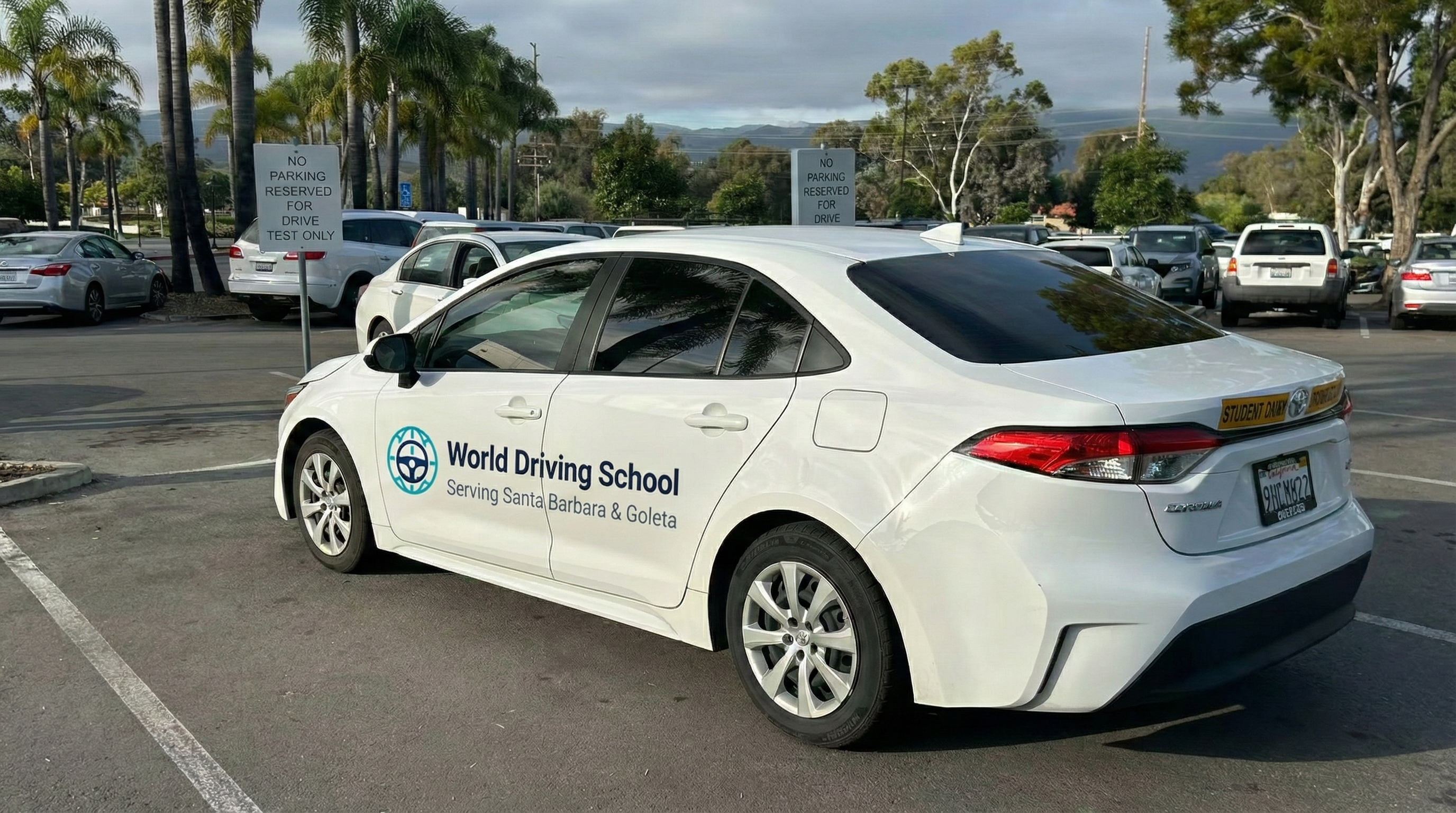 Our driving school car